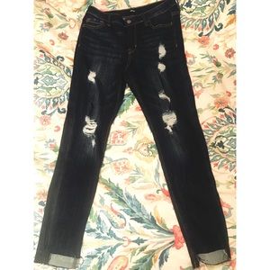 Ankle skinny fit jeans
